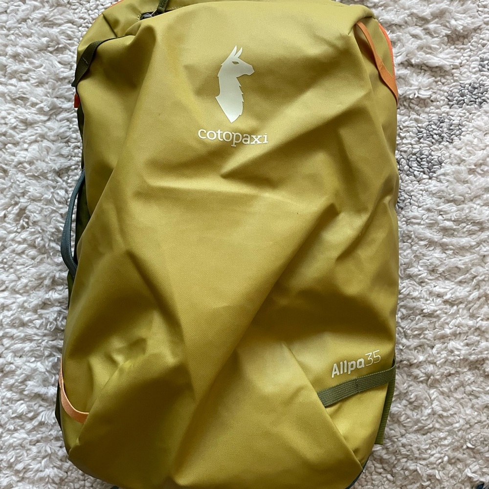 Cotopaxi Allpa 35L Backpack - Mustard Yellow